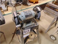 Delta bench grinder with stand