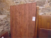 Custom made Table top & (9) Reclaimed wood slabs