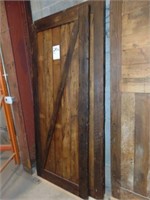 (2) Custom made Reclaimed Wood Barn Doors