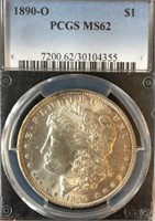 1890 Morgan Silver Dollar