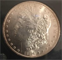 1884 Morgan Silver Dollar