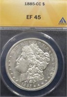 1885 Morgan Silver Dollar