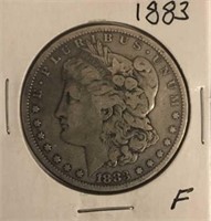 1883 Morgan Silver Dollar