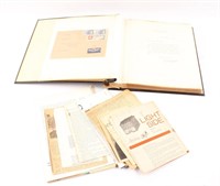 SOMERSET MAUGHAM COLLECTION SIGNATURES LETTERS ETC