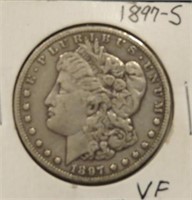 1897 Morgan Silver Dollar