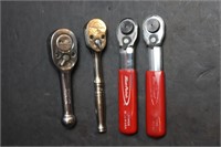 Four Small Ratcheting Tools