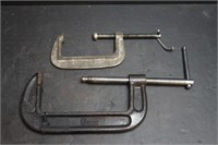 2 'C' Clamps
