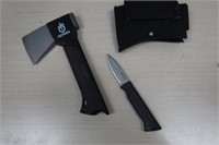 Gerber Hachet / Knife Combo w/ Belt Case
