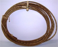 GREAT VINTAGE 50' RAWHIDE RIATA