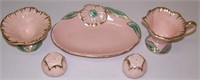 VALLONA STARR CALIFORNIA POTTERY - CONDIMENT SET