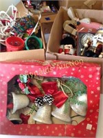 Vintage Christmas - ringing bells, nut cracker