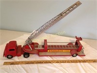 red fire truck w/ladder