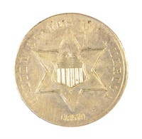 1859 Three Cent Silver.