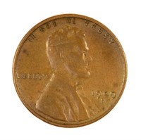 Key 1909-S Lincoln Cent.