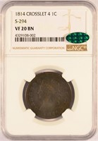 Quality 1814 Classic Head Large Cent.