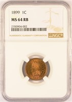 Certified 1899 Indian Cent.