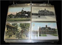 Rochester and Charlotte, N.Y. area postcard album,