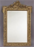 Belle Epoque giltwood mirror,