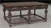 Early 19th C. large Portuguese center table,