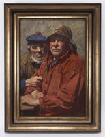 Alois Boudry "Untitled (Two fisherman)"