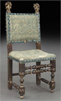 16th C. Renaissance style Italian side chair