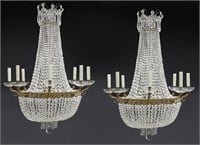 Pr. Montgolfiere 8-light chandeliers,