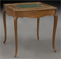 19th C. game table,