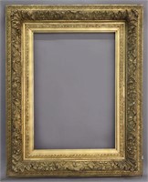 19th C. carved giltwood frame