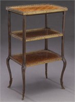Louis XV style inlaid side table,