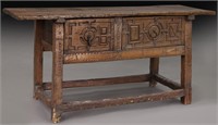 17th C. Spanish console table,