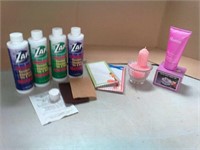 Zap cleaner, lotion, candles + more