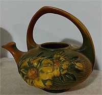 Roseville teapot