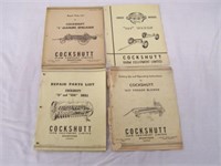 LOT OF 4 COCKSHUTT  - 1949 - 1952 FARM IMPLEMENT