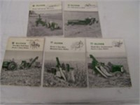 LOT OF 5 1950'S OLIVER IMPLEMENT ADVERTISING - 1