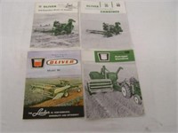LOT OF 4 1950'S & 1960'S OLIVER COMBINE