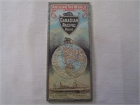 1898 CP ROUTE AROUND THE WORLD FRAMED TRAVEL