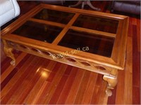 Bevelled Glass Coffee Table