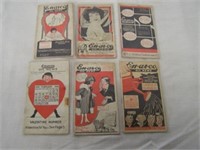 LOT OF 6 EN-AR-CO PAPER TRADE JOURNALS - 1923 -