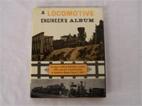 A LOCOMOTIVE ENGINEER'S ALBUM HARD COVER BOOK /