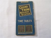 1920 GRAND TRUNK RAILWAY SYSTEMS TIME TABLES SOFT