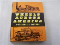 1959 WHEELS ACROSS AMERICA BOOK - CLARENCE P.