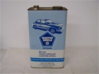 MASTER SHIELD NEW CHRYSLER CORP.  10 LITRE CAN-