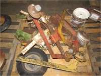 Misc. gauge wheels and cultivator parts