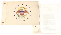VICE PRESIDENTIAL LIMOUSINE FLAG JFK ASSASSINATION