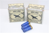 50rds PETERS 12Ga 8-Shot Plastic Shotgun Shells