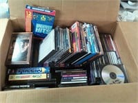 Various CD's, DVDs,VHS Movies Etc.