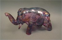 Central Glass Co. Covered Elephant – Amethyst