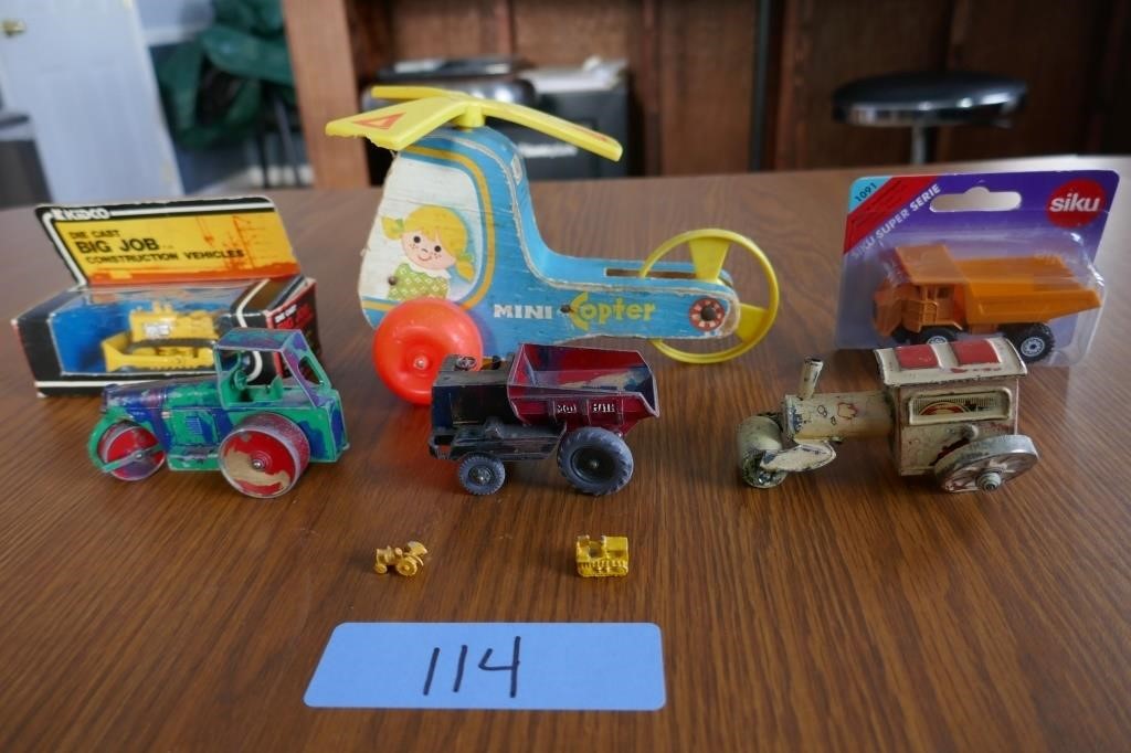 Toy Collection of Scale Model Equipment & Planes