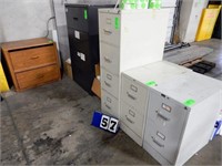 Assort. 2 & 4 Drawer File Cabinets