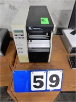 Zebra #140X:III Plus Label Printer, (3) Assort.